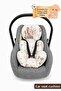 Orthopedic Baby Stroller Cushion, Cotton Fabric, Animal Series