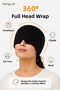 Headache Relief Cap Thermal Wrap, Stress Relief Hot and Cold Compress Hat - 3