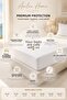 Premium Liquid-Proof Full Elastic Double and Single Mattress Pads Luxury Mattress Protector Breathable Ultra-Silent 30 cm Edge Height - 7