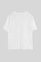 Ekru Kısa Kollu Nakışlı Tok %100 Pamuk Örme T-shirt TBBSS26BF00102 - 7