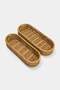 2-Piece Wicker Look Plastic Organizer & Basket & Organizer 25 X 28 cm Tphaw27Spt00002 - 2