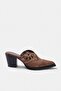 Mink Suede Women's Classic Heeled Shoes Takaw27To00001 - 4