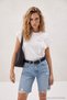 Beyaz Çiçek Aplike Detaylı T-shirt TDRSS26TS00060 - 3