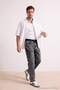 Gri Baggy/90's Straight Fit Jeans Bol Kot Pantolon TMNSS24JE00012