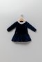 Baby Girl Velvet Dress Stylish Festive Nostalgic Retro Collection 13542 - 3