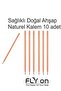 Quality Natural Natural Pencil Wooden Unpainted Healthy 10 pcs FLYON