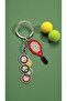 Miyuki Beads Handmade Olympic Flag and Tennis Racket Keychain/Bag Charm 1