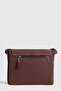 Gk72 Canvas Messenger Bag Shoulder Bag School Bag with Laptop Compartment Coffee - 6