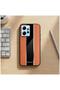 حافظة متوافقة مع هاتف Xiaomi Redmi Note 12 4G مصنوعة من الجلد الفاخر باللون البني - 4