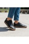 Women's Leather Casual Comfort Shoes 261507 - Black - 36 - 6