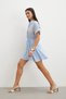 Hakim Collar Layered Chiffon Dress - 2