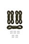 90 cm Metal Clip-On Elastic Laces |   5 Pairs