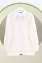 Openwork Patterned Spring Cardigan -White