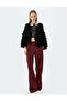 Crop Tassel Textured Button Detailed Cardigan - 2