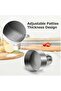 Stainless Steel Burger Maker,Adjustable Press,Non-Stick,for Beef & Vegetables - 4