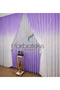 Lilac Colorful Color Transitioning Gradient Right/Left Suit Tulle Background Curtain - 3