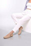 '' Nükhet'' Ballerina Round Toe Closed Helmet Flat Sole Orthopedic New Season - 3