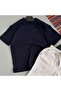 Men's Ottoman Fabric Crew Neck Summer T-Shirt Shorts 2-Piece Top and Bottom Set - 3