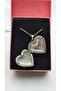 Heart-Shaped Covered Picture Necklace - Everlasting Necklace - Memory Necklace - Gift Necklace with Photo Insert - 2