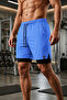 Ghassy Co Men's Running Quick Dry Micropolyester with Back Zipper Pocket and Towel Ring Training Fu - 2