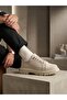 Ba0245 Cream Suede Smart Rubber Lacing High Sole Casual Men's Shoes - 6