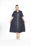 Women's Denim Jeans Plus Size Dress - 6