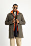 Patterned Wool Coat - 2