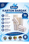 🐳Karton Bardak 50 Adet 6,5 Oz