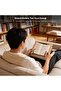 Cushioned Book Reading Stand Oak-Mkos44 - 3