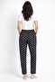 Women's Patterned Viscon Lycra Single Bottom Pants with Pockets - 3