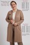Plus Size Women's Anti-Sweat High Quality Premium Viscose Mother's Jacket with Embroidered Brooch Summer Thin Textured Cardigan