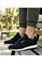 Black-White Men's Sports Mesh Comfortable Flexible and Non-Slip Sole Walking Shoes - 3