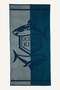 Gray Blue Printed Cotton Beach Towel W8346Az22Sm - 2