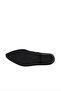 Black Leather Women's Heeled Boots 01Wf1000 - 6