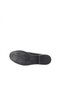 Black Leather Women's Low Heel Shoes 01Wd3801 - 5