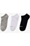 S2520315 U Low Cut 3 Pack 3 Pieces-Each Unisex Socks Gray - 2
