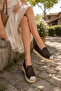 Bitter Brown Women's Daisy Patterned Poly Orthopedic Summer Shoes Vdz03034 - 2