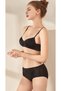 Ece's French Style Wire Free Mulberry Silk Satin Bra Women's Underwear W1035 - 4