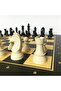 Star Polyester Coated Chess Set Black 54X54 cm - 2