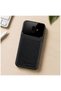Samsung Galaxy J6 Plus Compatible Case Lens Leather Case Black - 4