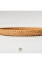 Alya Handmade Rattan Tray 30 cm – Natural Wicker Presentation Tray, Bohemian Decorative Serving Tray - 8