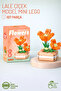 Tulip Flower Model Character Figure 3D Building Toys