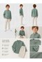 Boy's Linen Trousers and Collared Shirt Double Set - 2