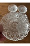 Glass Dessert Snack Breakfast Dessert Snack Plate Snack Bowl Breakfast 6 Pieces 12cm 6 Pieces - 3