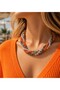 Agate Jasper Ceyt Separable Three Row Necklace for Evil Eye Protection Chakra Balancing and Self-Confidence - 3