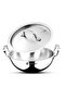 TriPro 24cm 3.1L Tri-Ply Stainless Steel Deep Stir-Fry Pan Lid Induction Gas