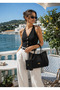 New Season Pinterest Model Wallet Detailed Stylish Clutch Bag