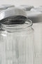 Set of 12 1500 ml Glass Storage Containers with Anthracite Lids – Airtight, Kitchen Organization Storage Container - 3