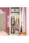 STUK Hanging storage with 7 compartments, white/black, 30 x 30 x 90 cm - 3