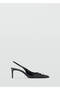 Metallic Detailed Patent Leather High Heels - 3